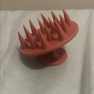 Silicone Scalp Massager Brush - pink